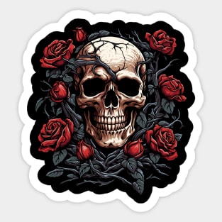 Dead Roses Sticker